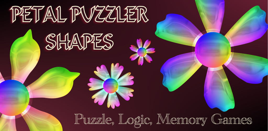 Petal Puzzler Shapes promotional banner
